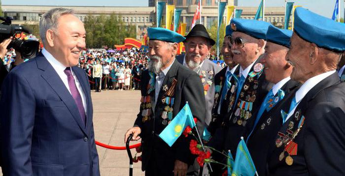 कज़ाखस्तान में 7 मई - जन्मभूमि के डिफेंडर का दिन